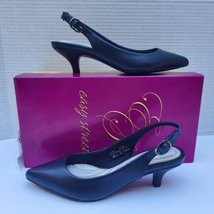 Easy street - Faye Slingback Kitten-Heel Pumps - Fits Like A 6